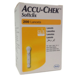 Lancetas Accu-Chek Softclix (200 Unidades)