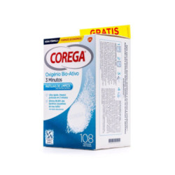 Corega Oxigeno Bio-Activo Limpieza Protesis Dent 108 Tabletas