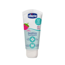 Chicco Pasta Dental Infantil Con Flúor Sabor Fresa 50 Ml