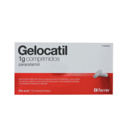Gelocatil 1 g comprimidos