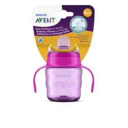 Avent Vasito 200Ml Rosa  Boquilla Blanda