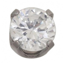 Pendientes Inverness 353C Acero Solit.Na.7