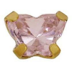 Pendientes Inverness 896 10 24K Marip.Rosa