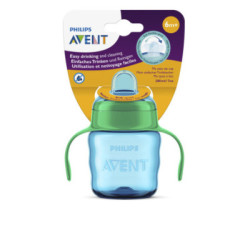 Avent Vasito 200Ml Azul  Boquilla Blanda